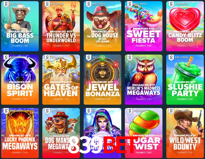 Game Providers 839bet
